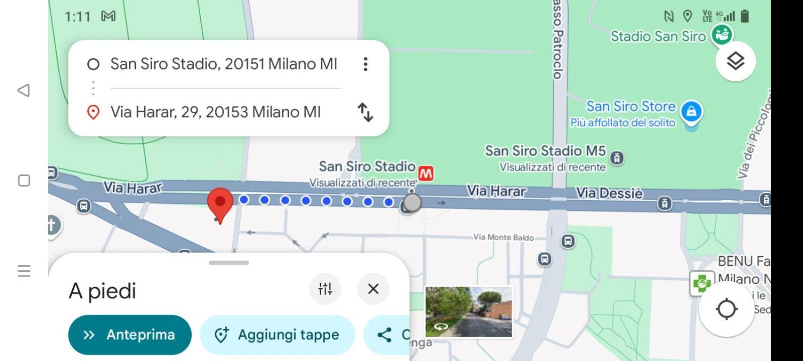 מילאנו Camera Doppia A 700 Metri Dallo Stadio Cir 015146 מראה חיצוני תמונה
